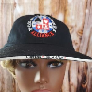 Poker Players Alliance Hat Unisex Black Adjustable & LOGO Baseball Style